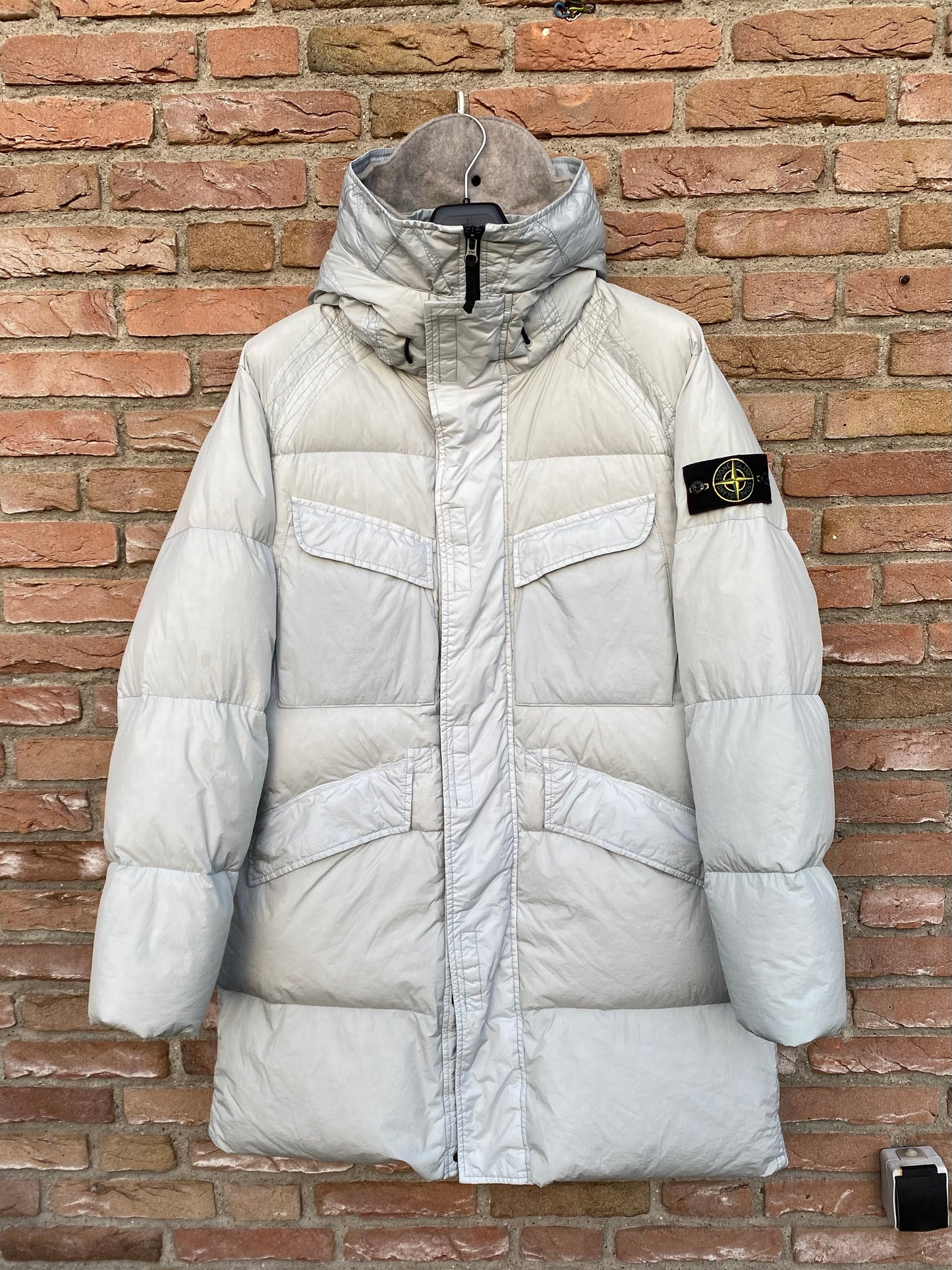 Stone Island Crinkle Reps Daunenjacke - M