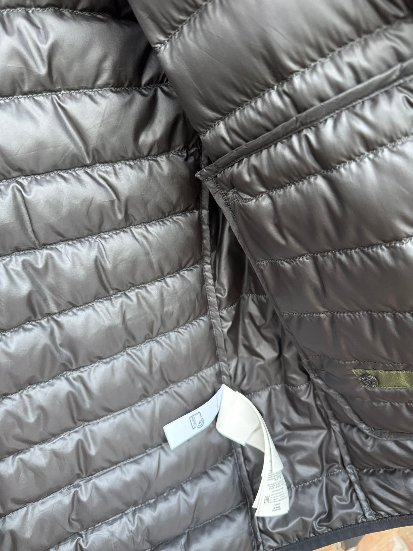 Stone Island Bio-Based Ripstop Nylon Down Jacket - M