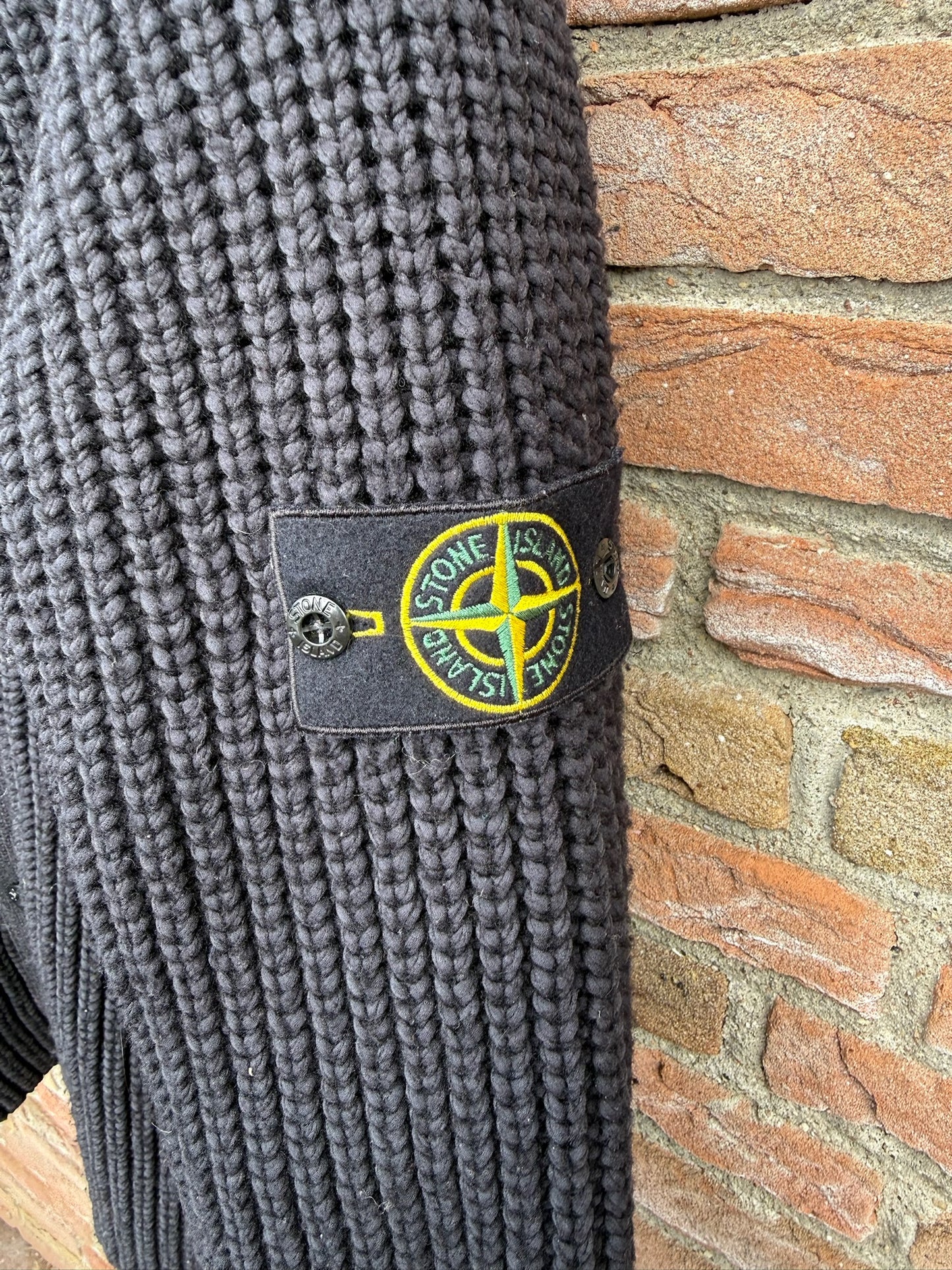 Stone Island Lined Knit Jacket - XXL