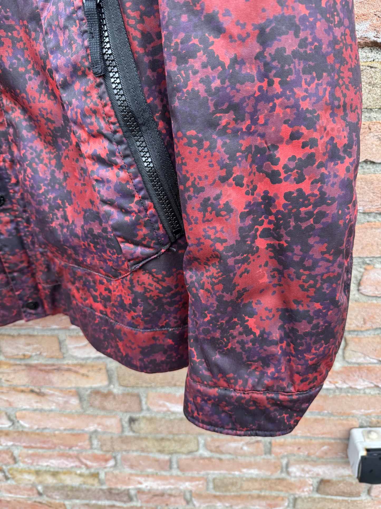 Stone Island Raso Gommato Camo Print-OVD Jacke - XXL