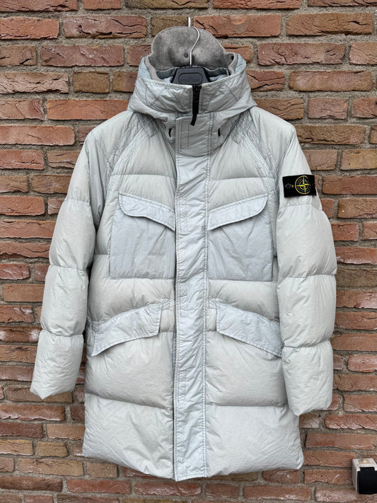 Stone Island Garment Dyed Crinkle Reps R-NY Down Jacket - S