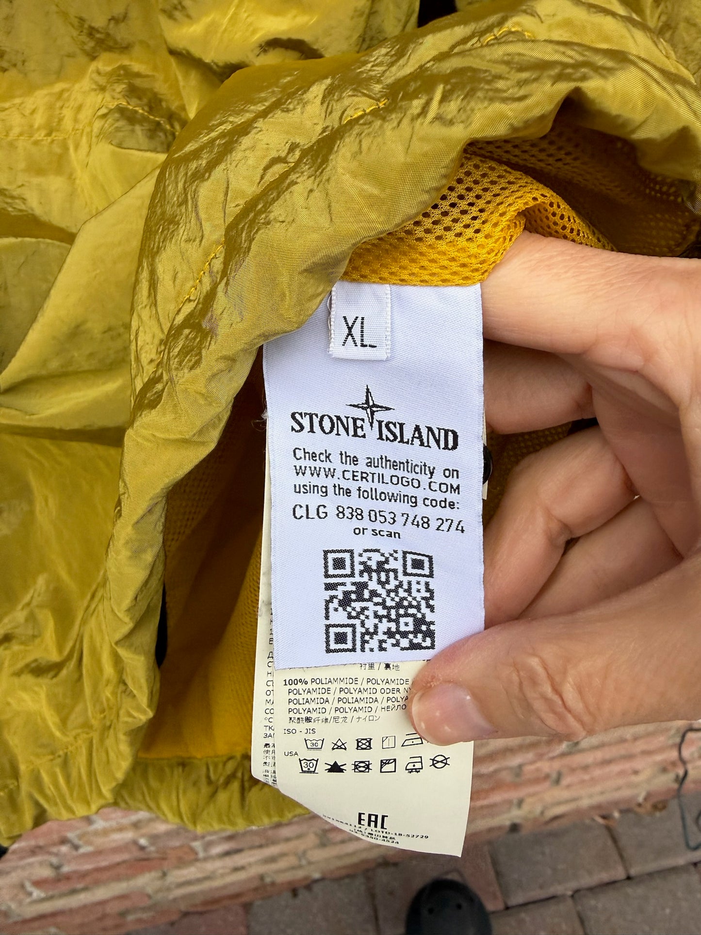 Stone Island Nylon Metal Smock - XL