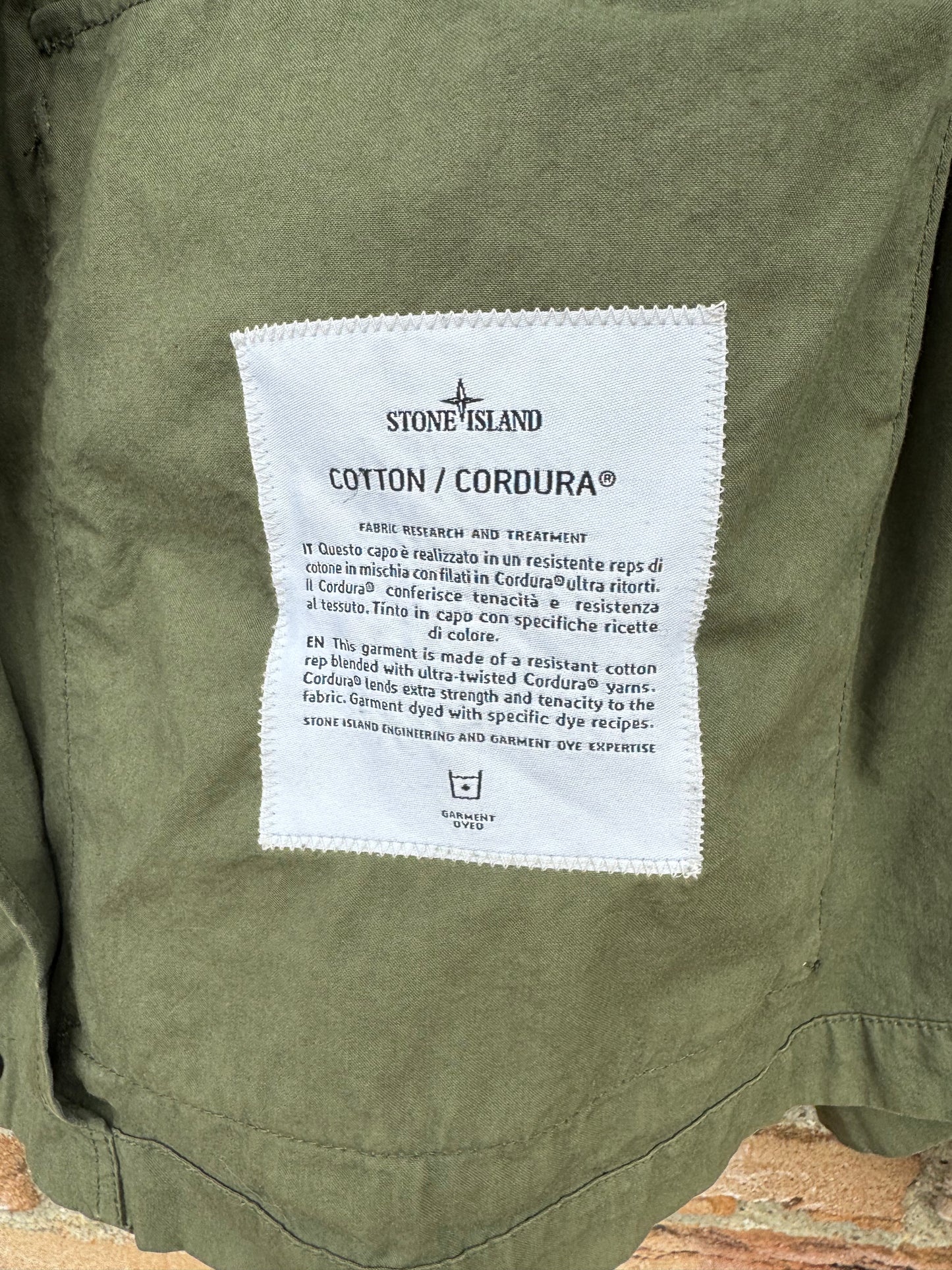 Stone Island Cotton / Cordura Jacket - L