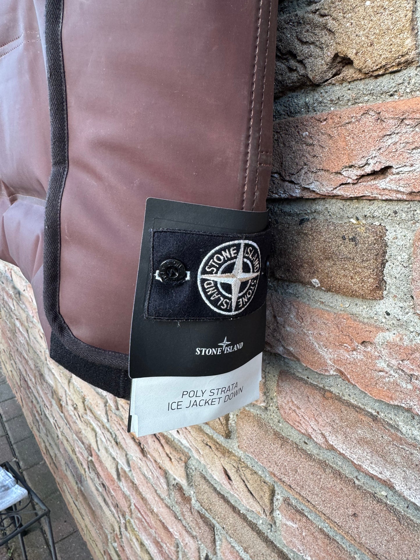 Stone Island Poly Strata Ice Daunenweste - L