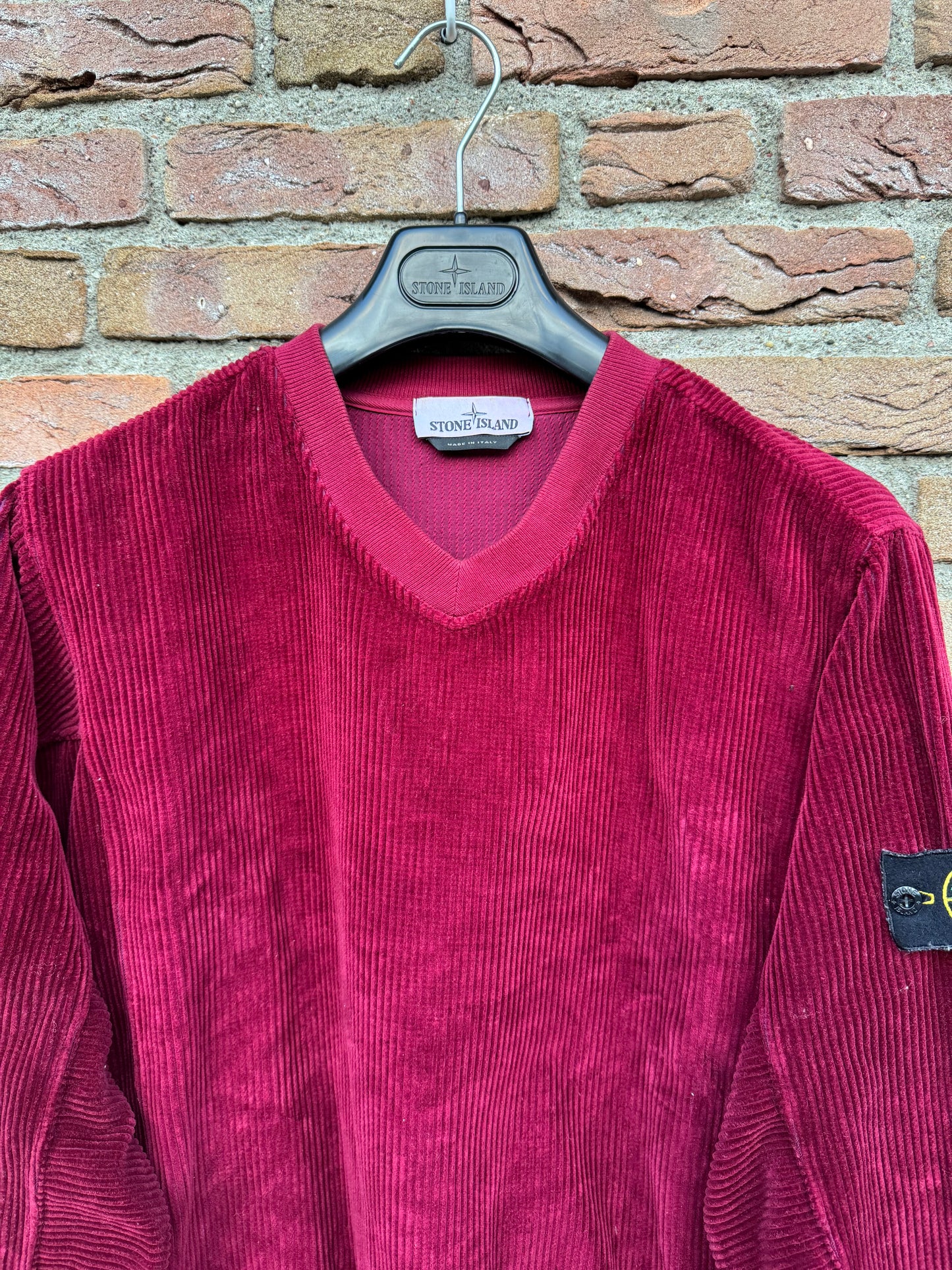 Stone Island Cord Pullover - M