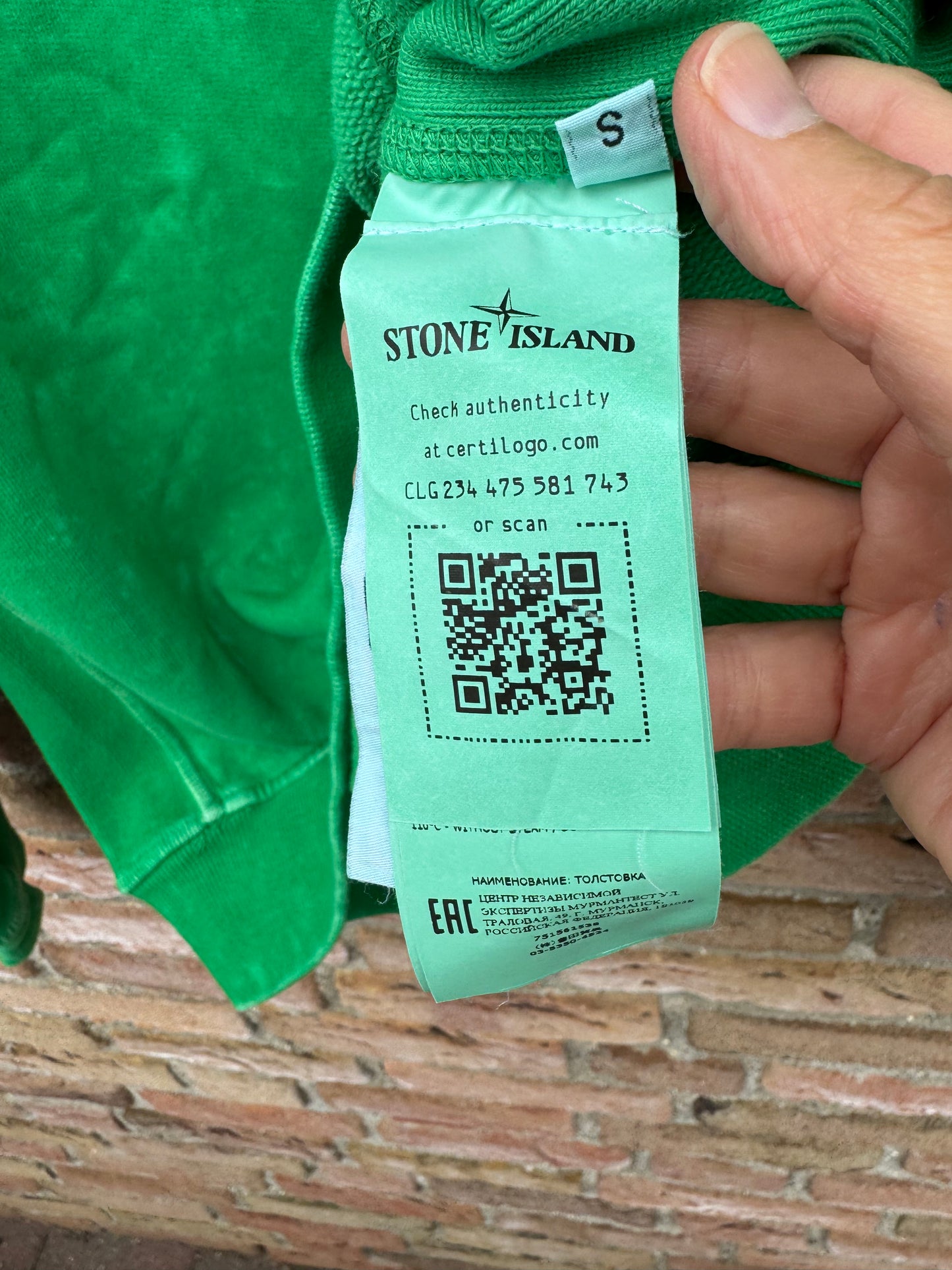 Stone Island OVD Off-Dye Sweatshirt - S