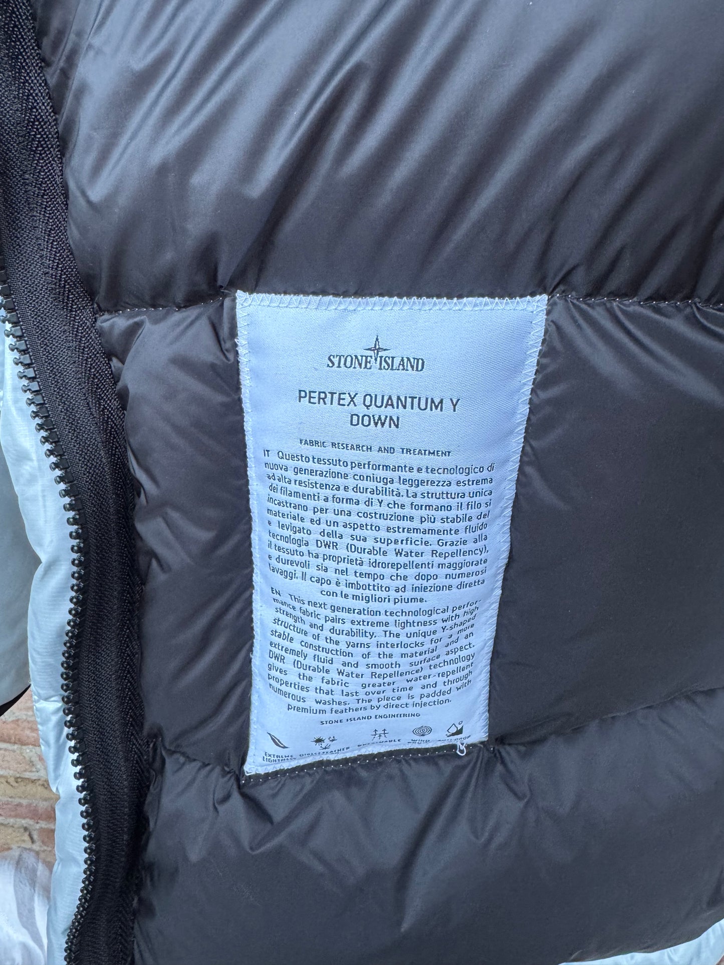 Stone Island Pertex Quantum Y Daunenjacke - M