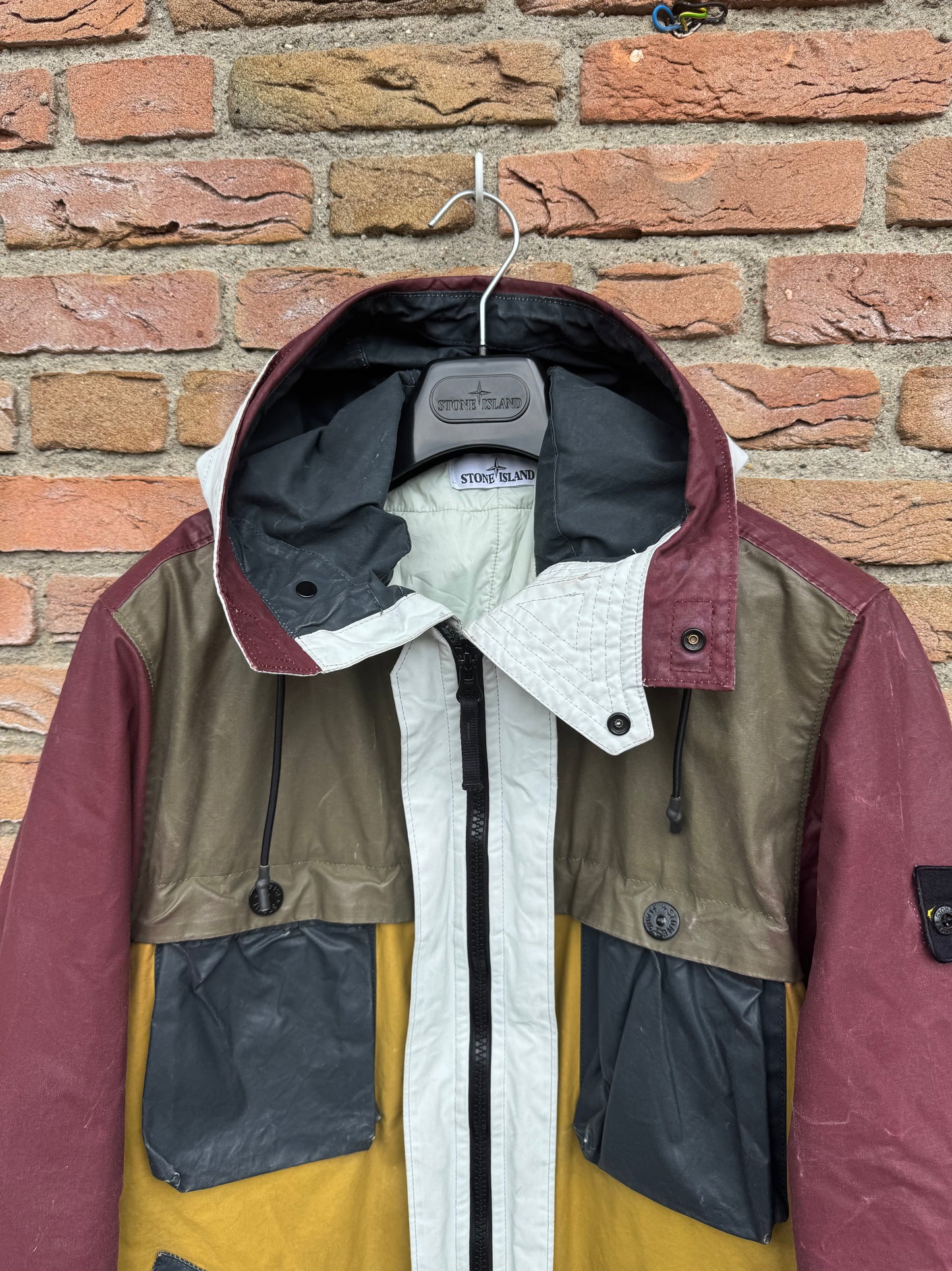 Stone Island Tela Placcata Bicolore Jacket - M