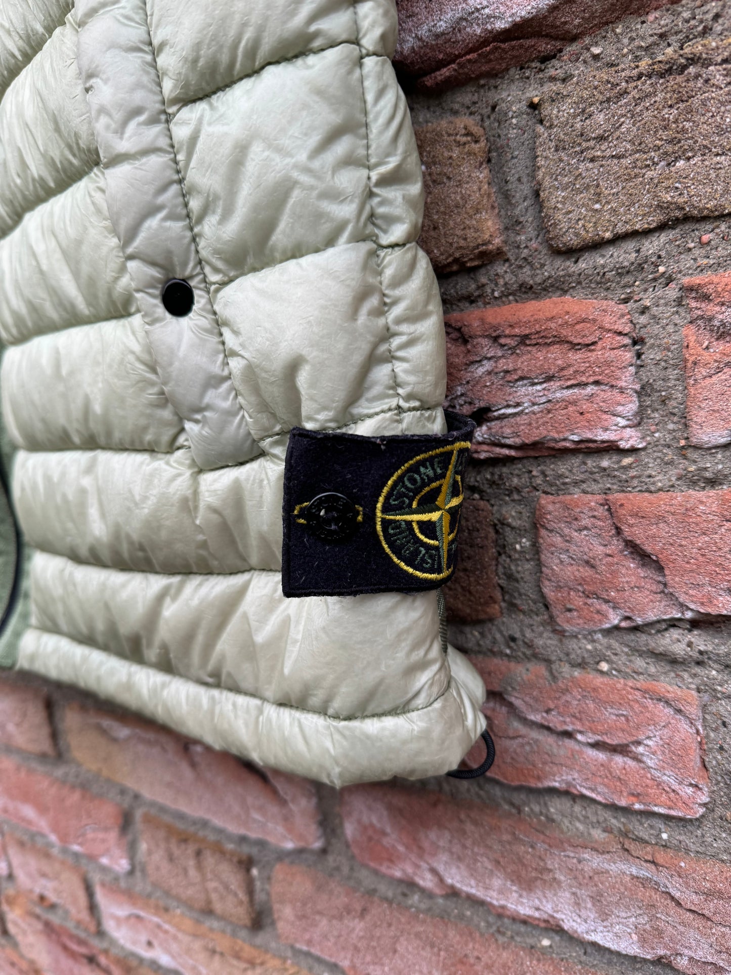 Stone Island Garment Dyed Down Gilet - L