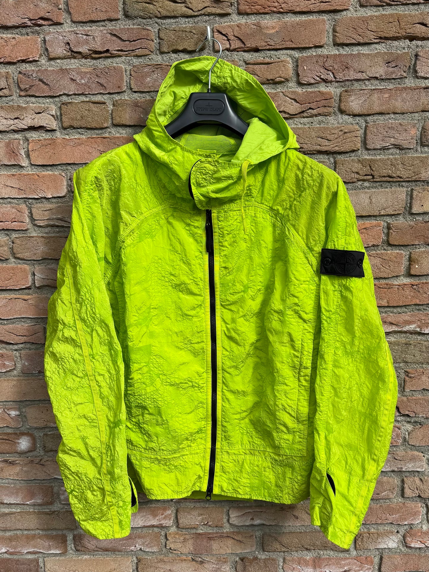 Stone Island Shadow Project Nylon Metal Waffle Print Jacket - L