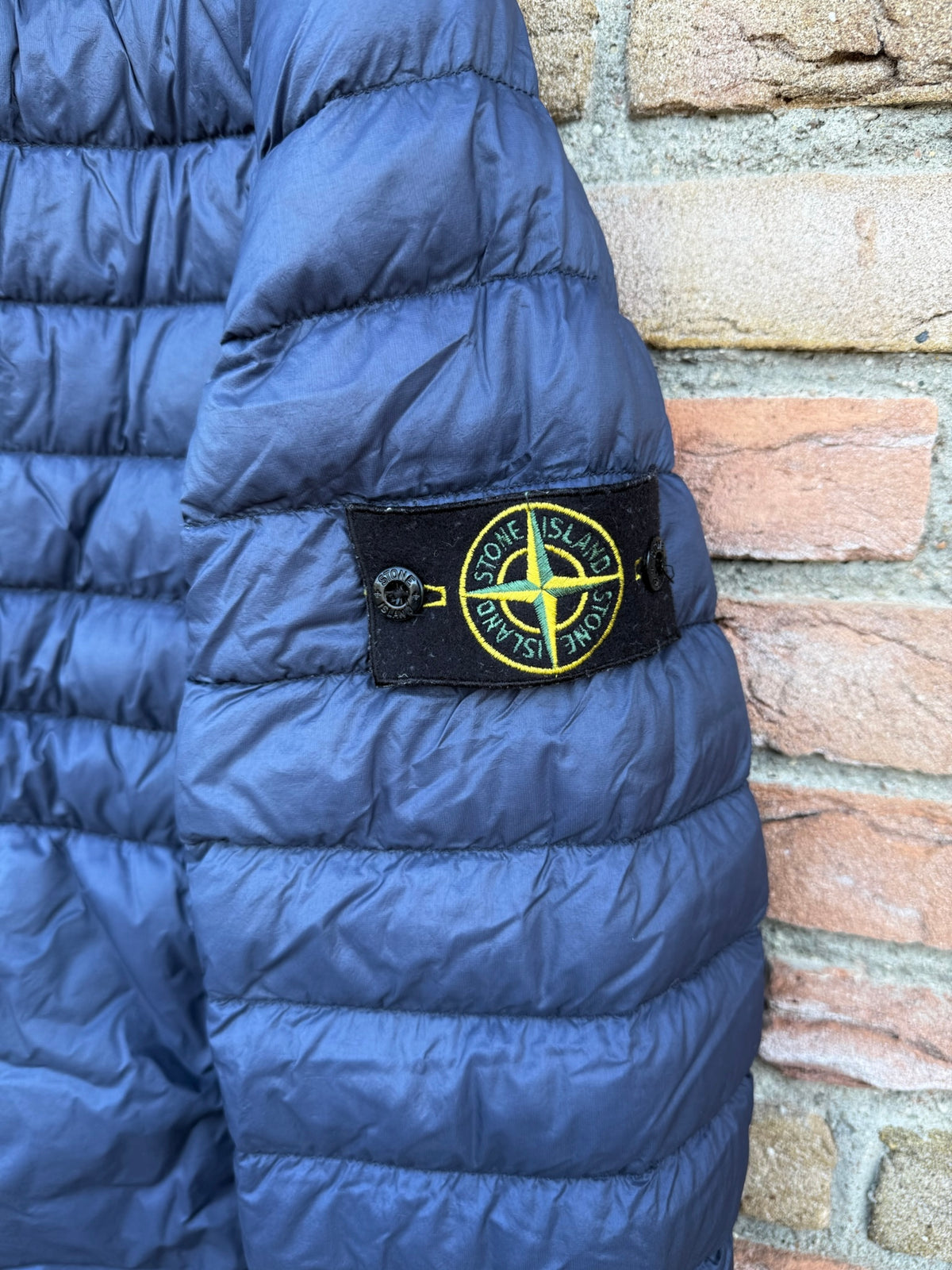 Stone Island Garment Dyed Micro Yarn Down Jacket - S