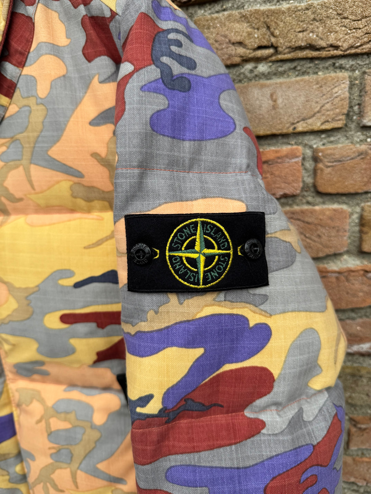 Stone Island Heritage Camo Daunenjacke - L