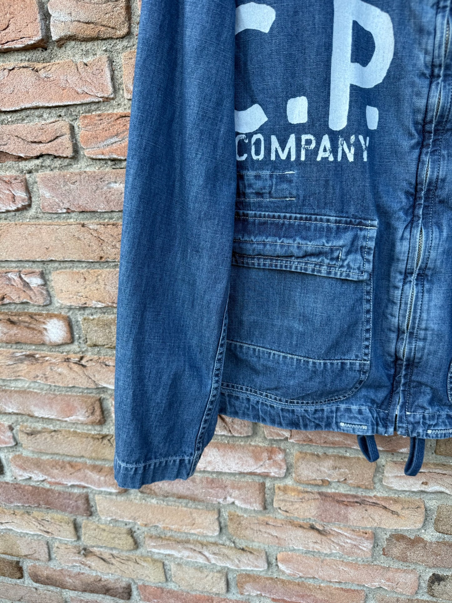 C.P. Company Blu Goggle Jacket - M