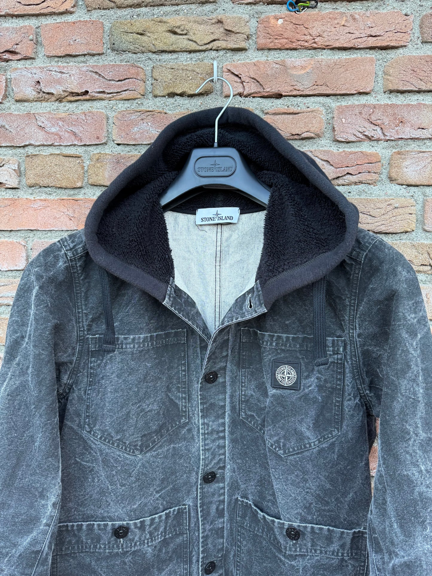 Stone Island Panama Placcato Jacke - M