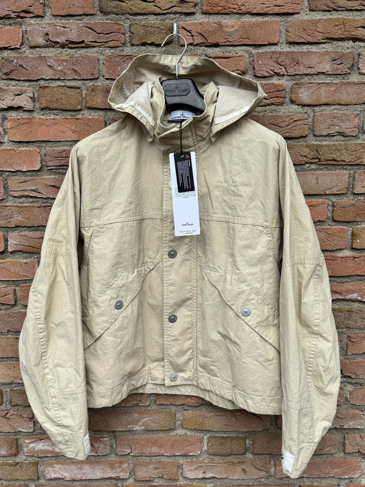 Stone island Raw Plated Linen Marina Jacket - S