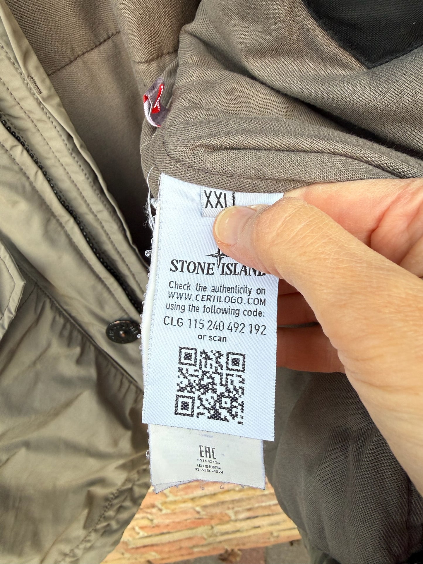 Stone Island Micro Reps Primaloft Jacket - XXL