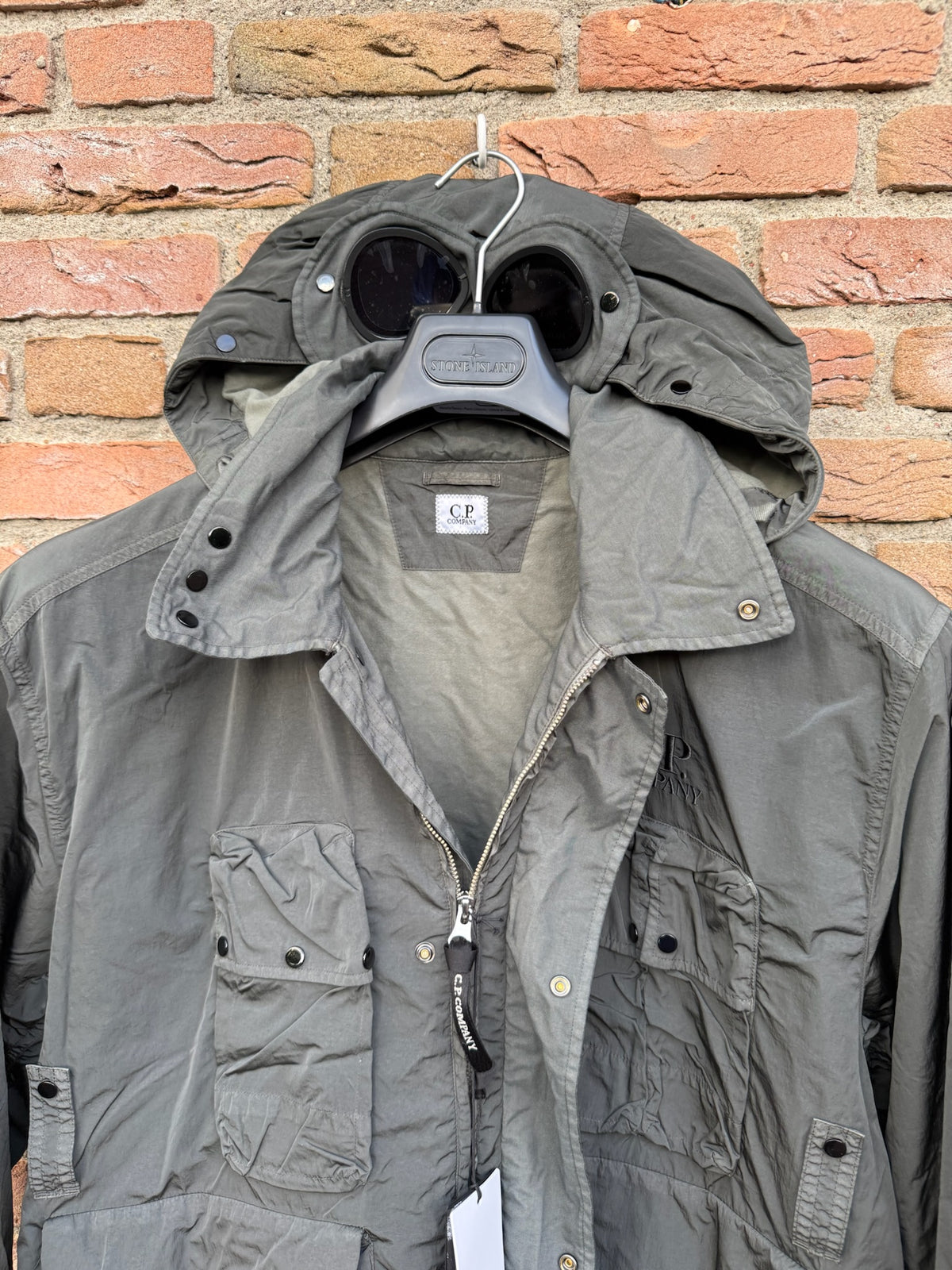 C.P. Company Heavy Chrome Goggle Jacket - XL