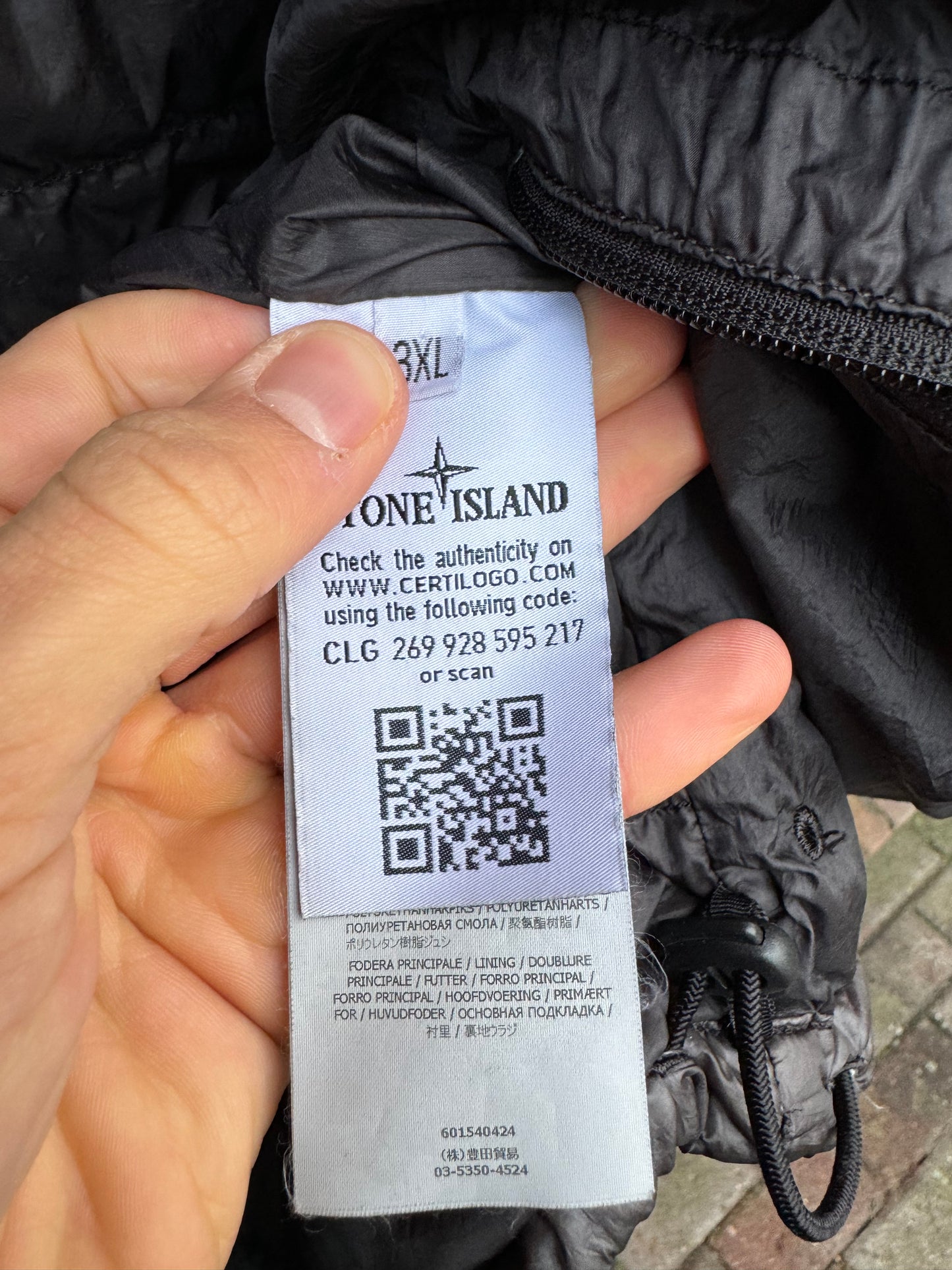Stone Island Daunenjacke - 3XL