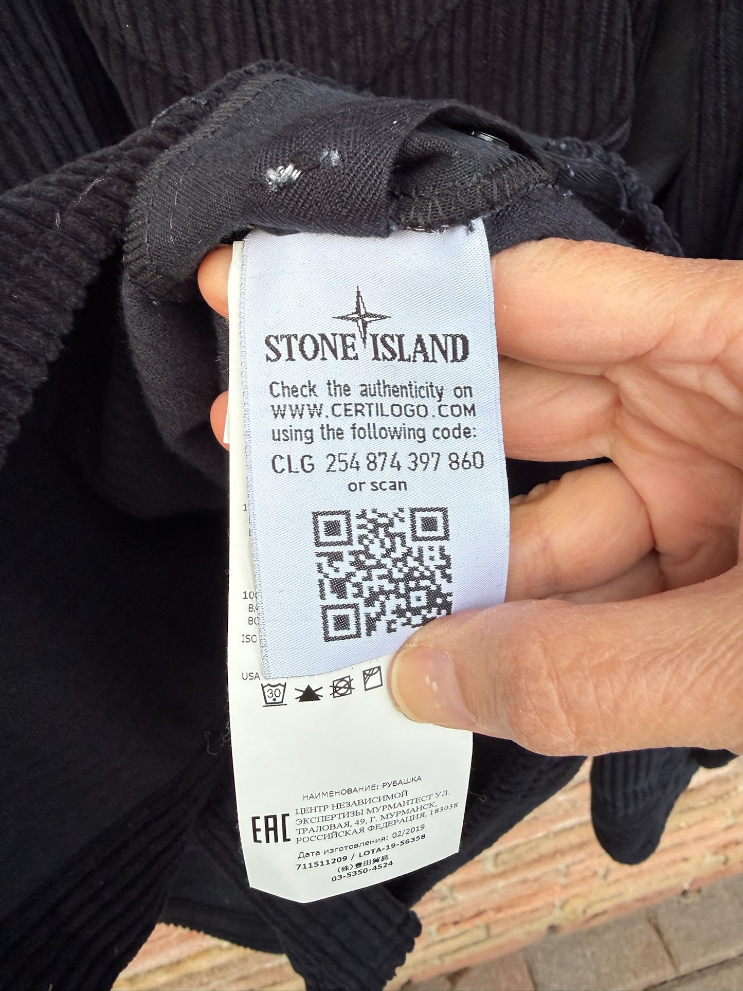 Stone Island Corduroy Overshirt - L
