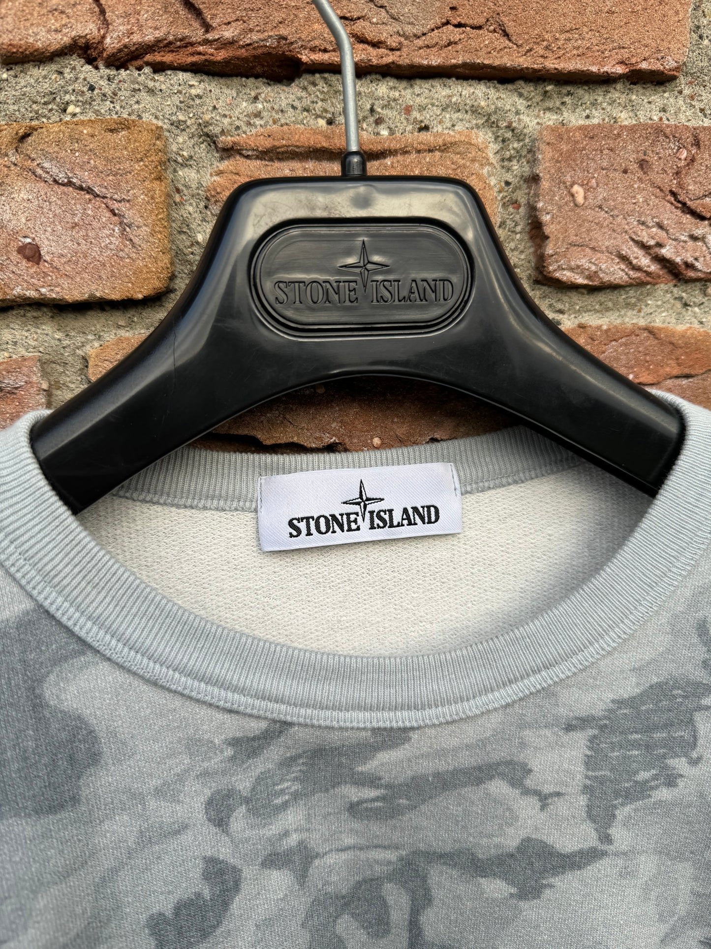 Stone Island Camo Sweatshirt - M