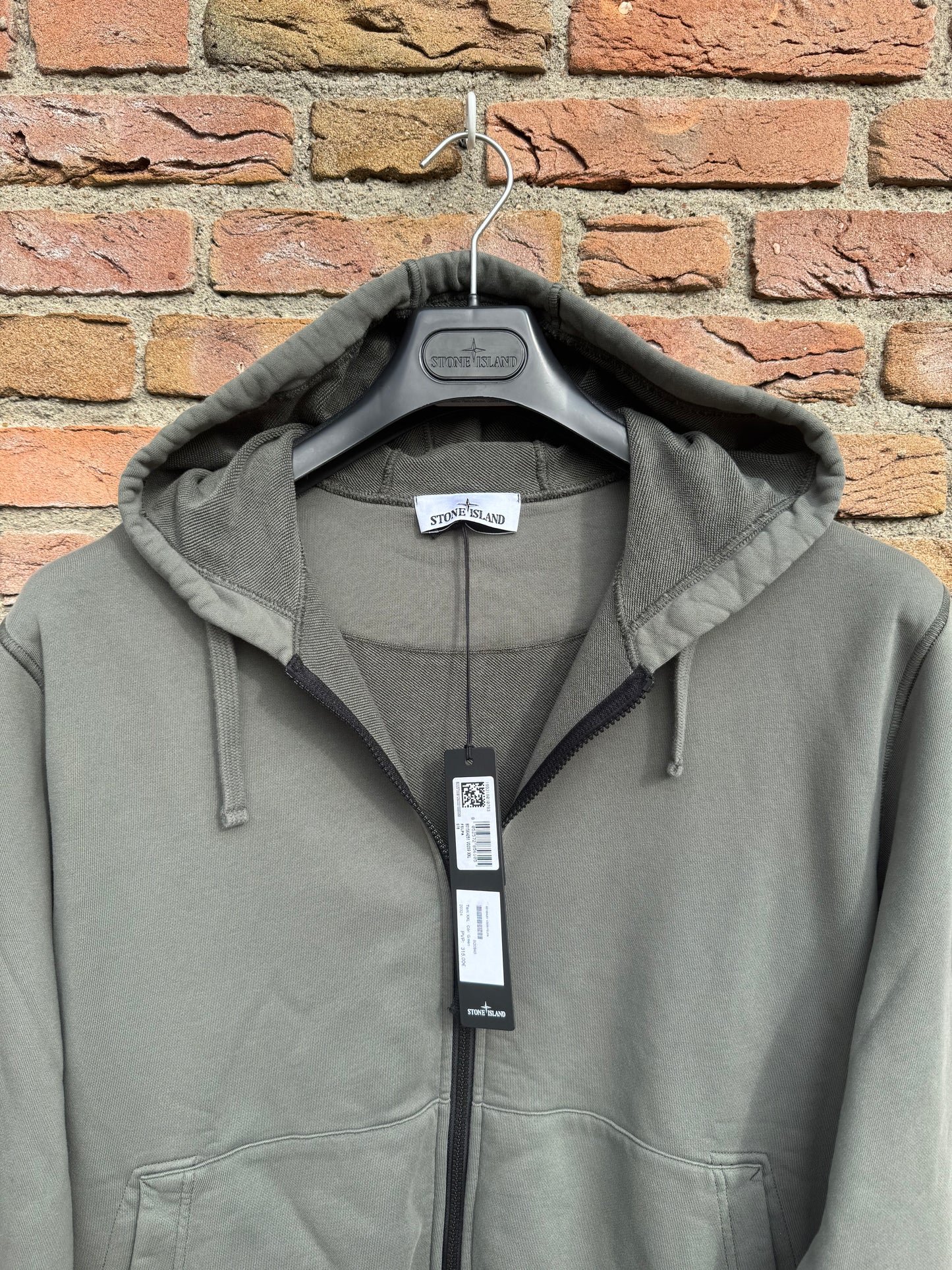 Stone Island Zipped Hoodie - XXL