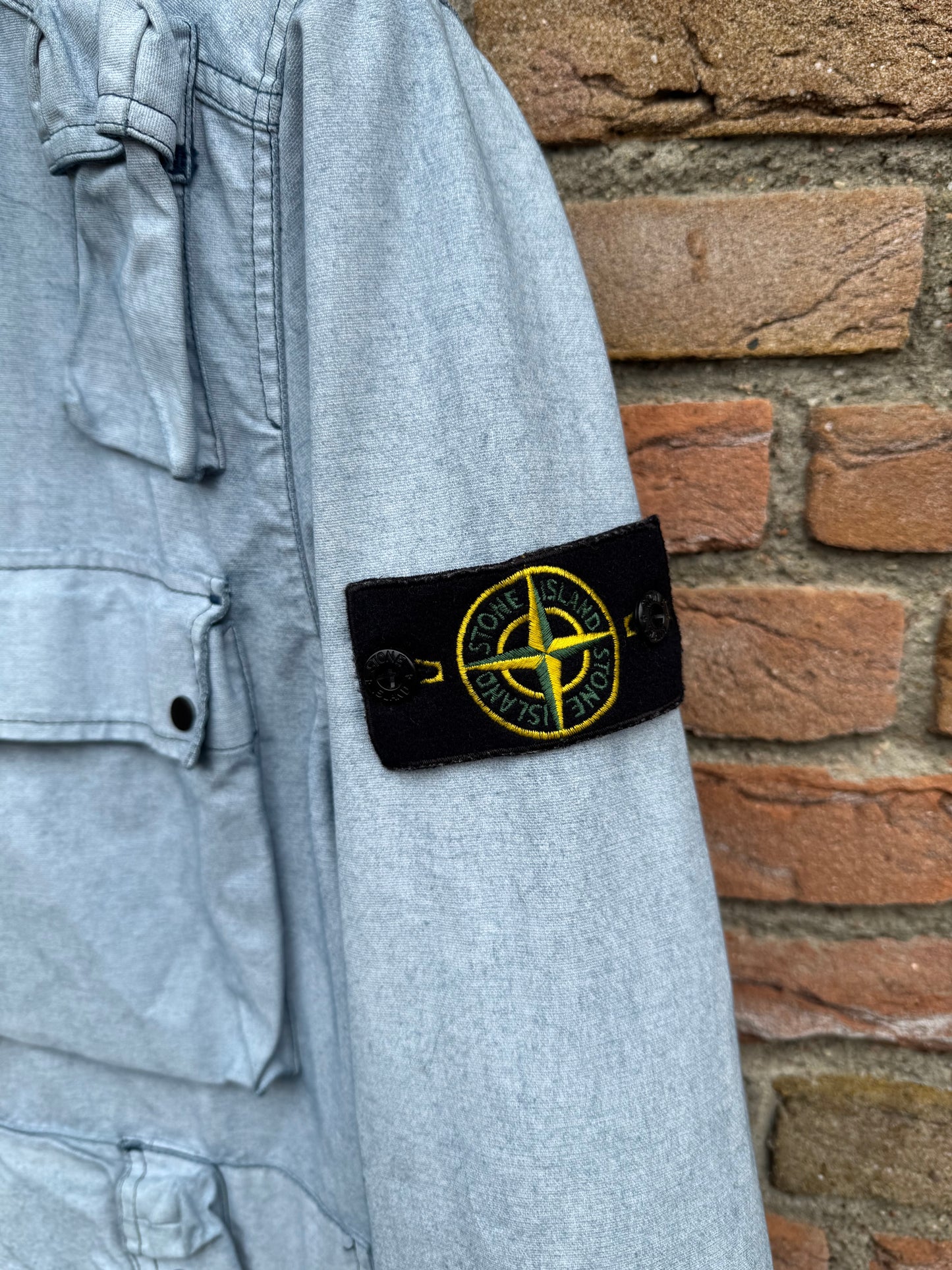 Stone Island Canvas Placcato Jacke - L
