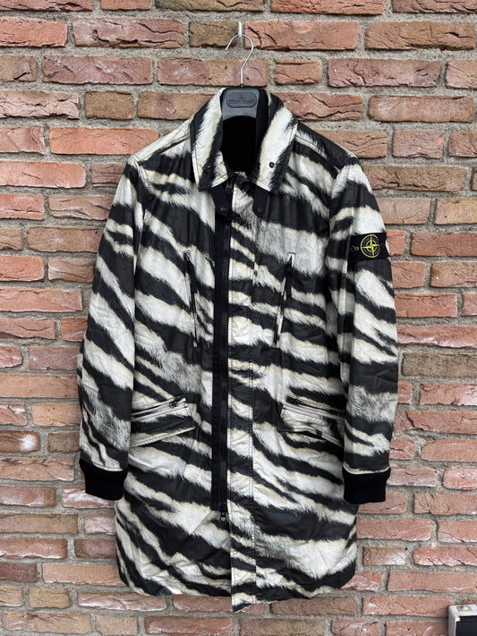 Stone Island White Tiger Camo 50 Fili Primaloft Jacket - M