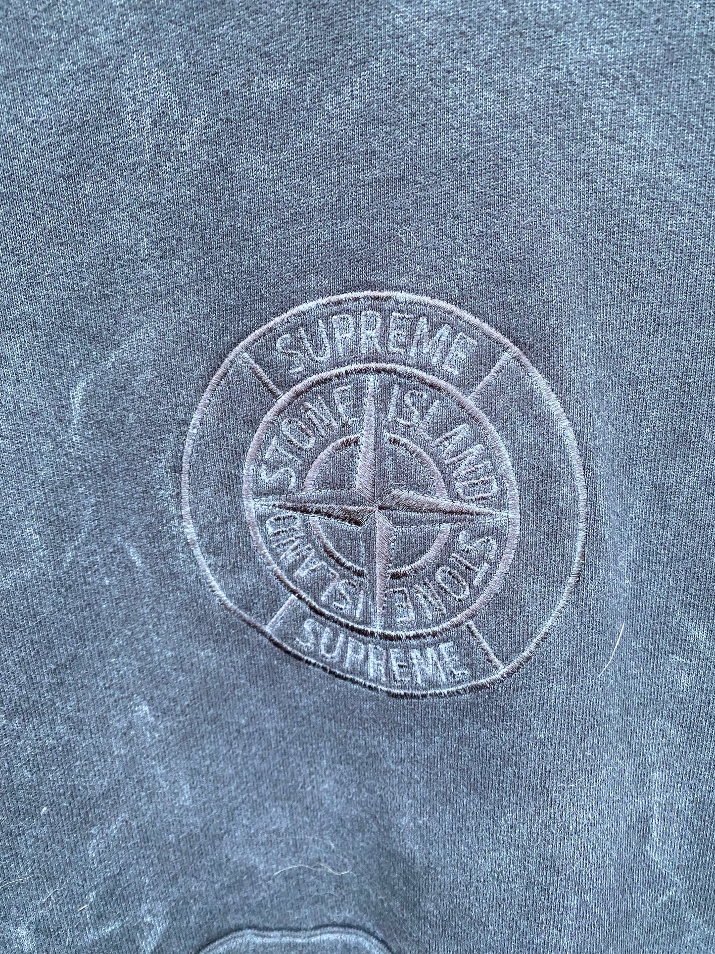 Stone Island x Supreme Dust Hoodie - L