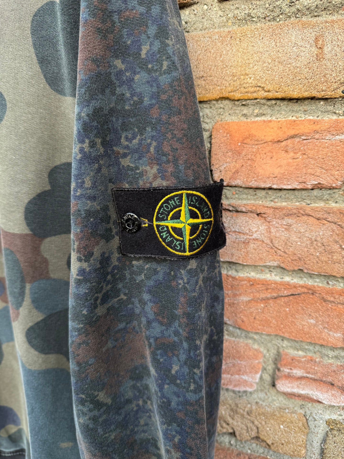 Stone Island Camo Sweatshirt - L