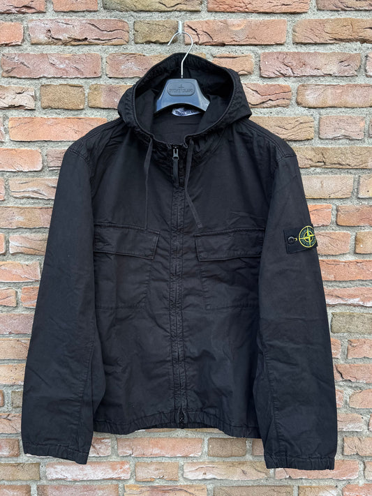 Stone Island Supima Cotton Twill Stretch-TC Jacket - L