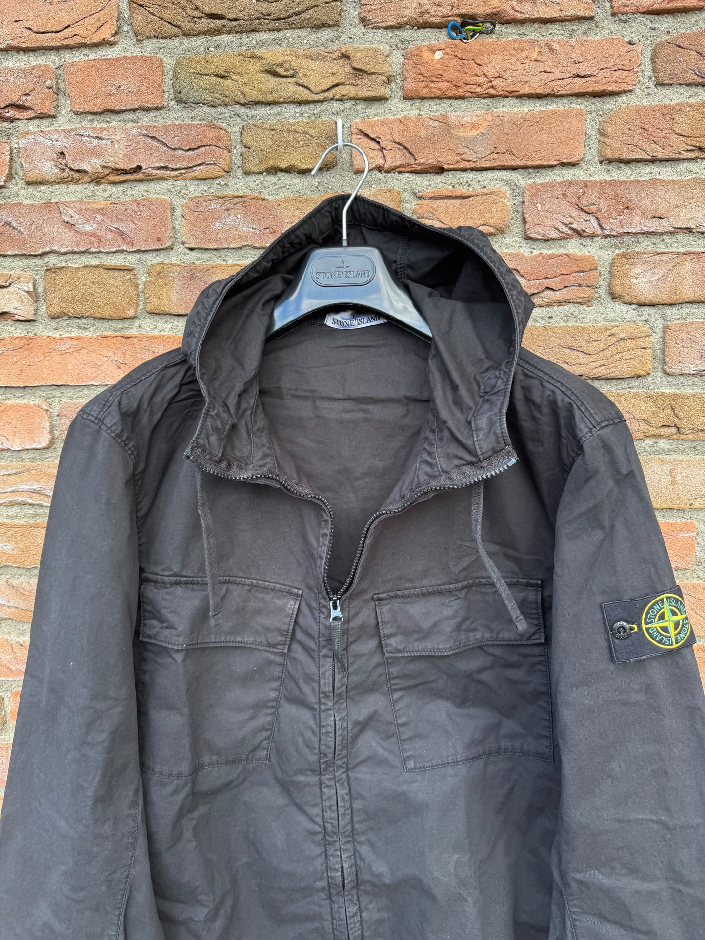 Stone Island Supima Cotton Twill Stretch-TC Jacket - L