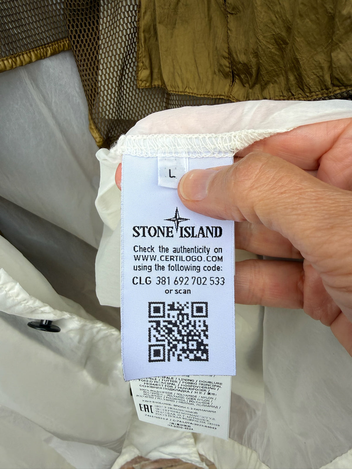Stone Island Lucido-TC Jacket - L