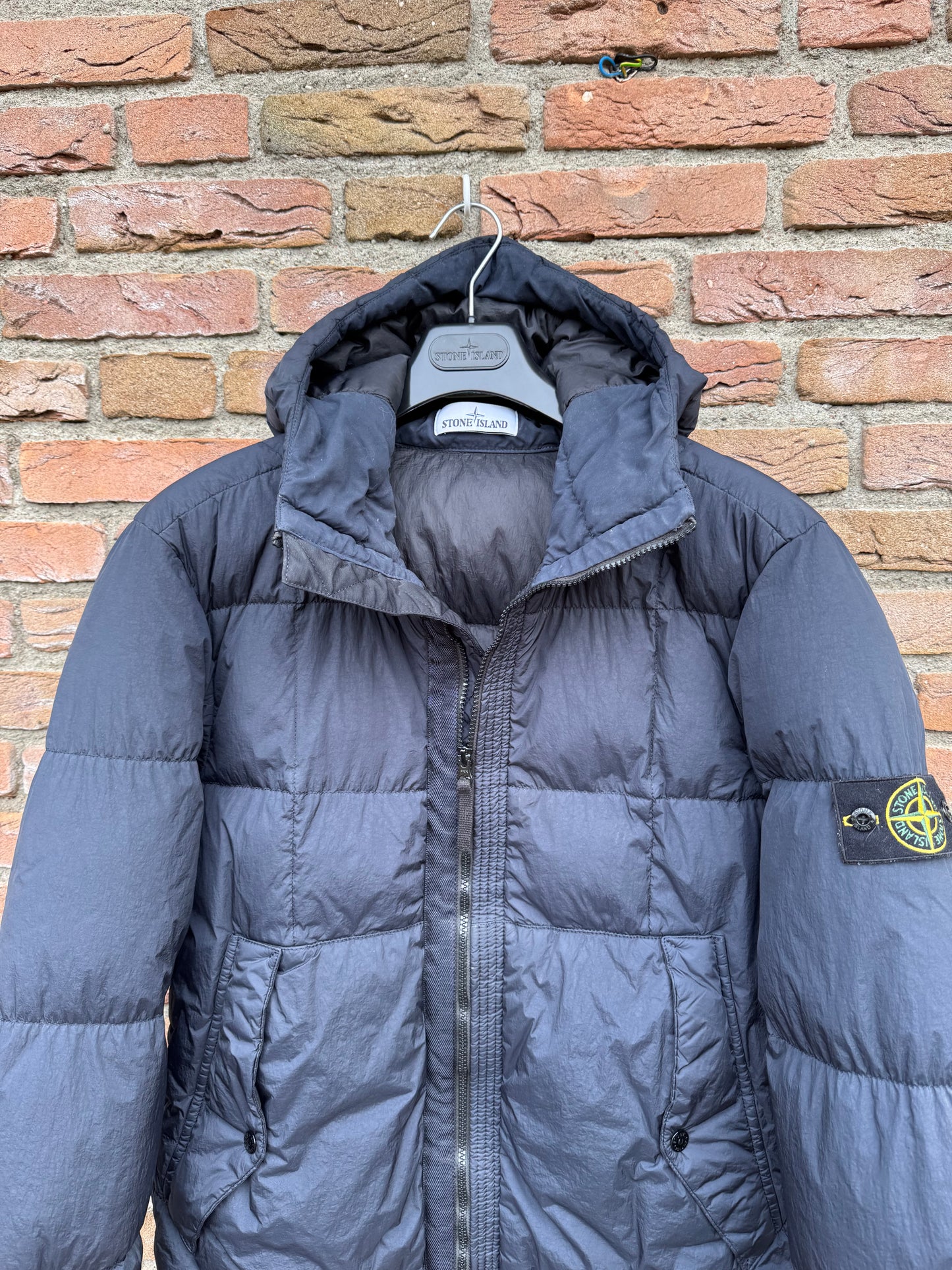 Stone Island Crinkle Reps Daunenjacke - L