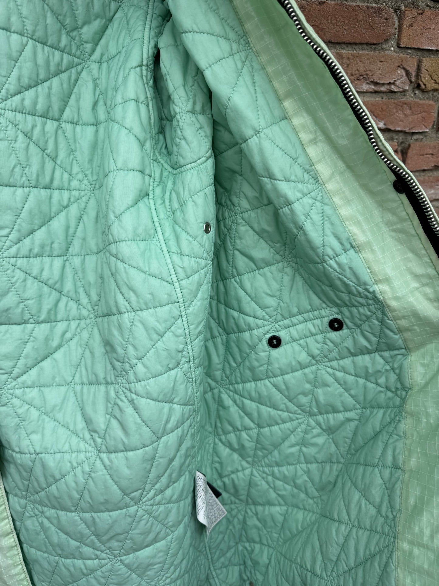 Stone Island Shadow Project Dual Grid Nylon Parka - M