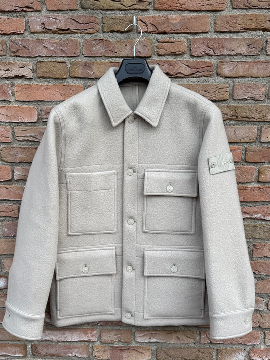 Stone Island Heavy Melton Ghost Jacket - L