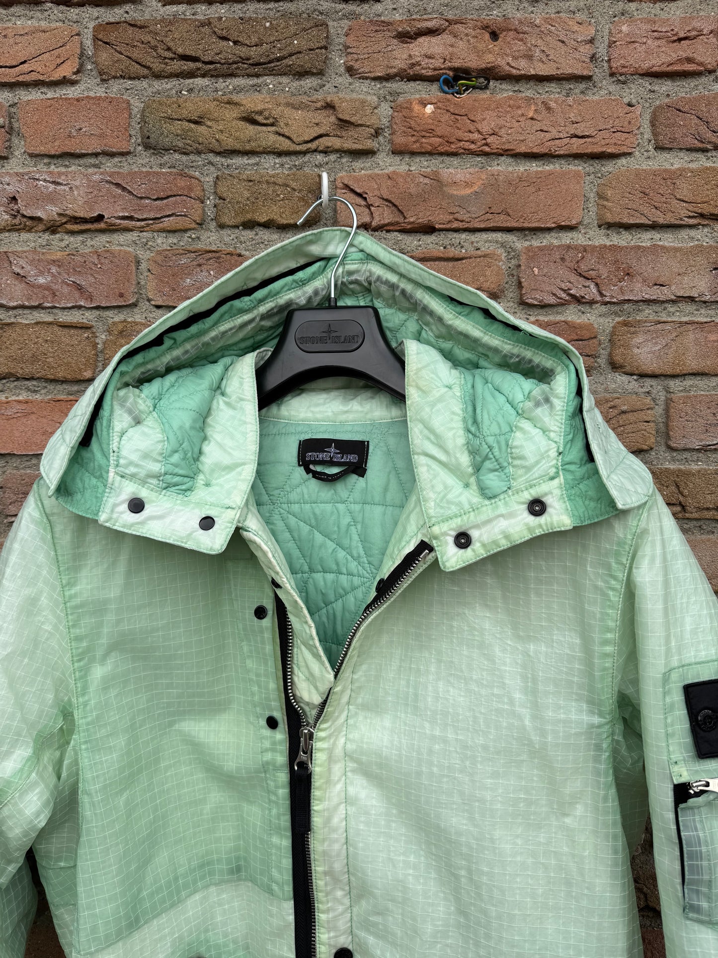 Stone Island Shadow Project Dual Grid Nylon Parka - M