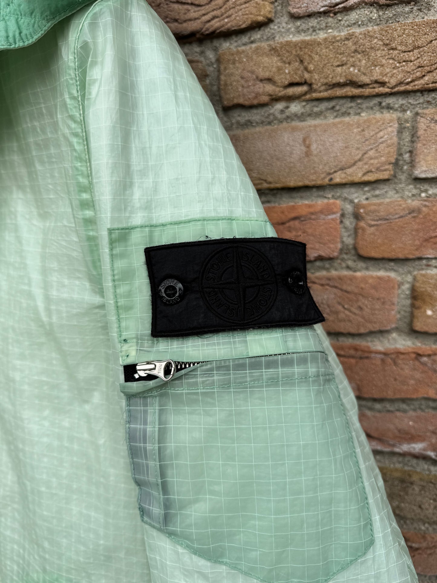 Stone Island Shadow Project Dual Grid Nylon Parka - M
