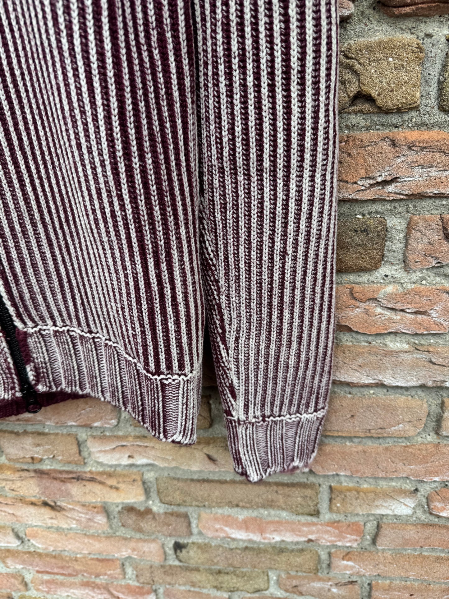 Stone Island Frost Corrosion Cable Knit Jacket - M