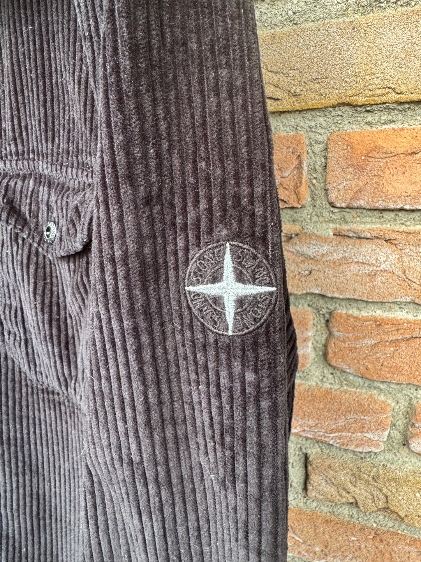 Stone Island Corduroy Overshirt - L