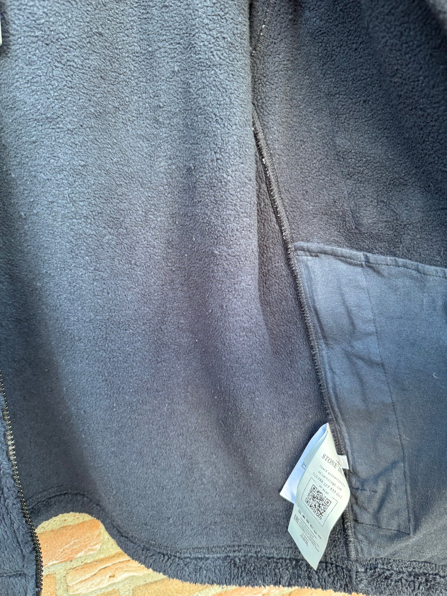 Stone Island Teddy Fleecejacke - M