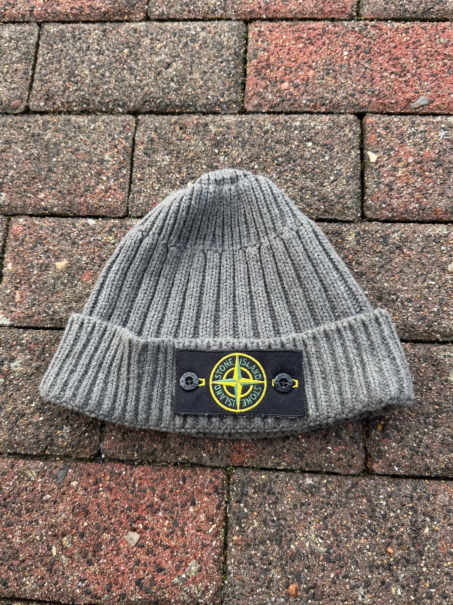 Stone Island Badge Beanie