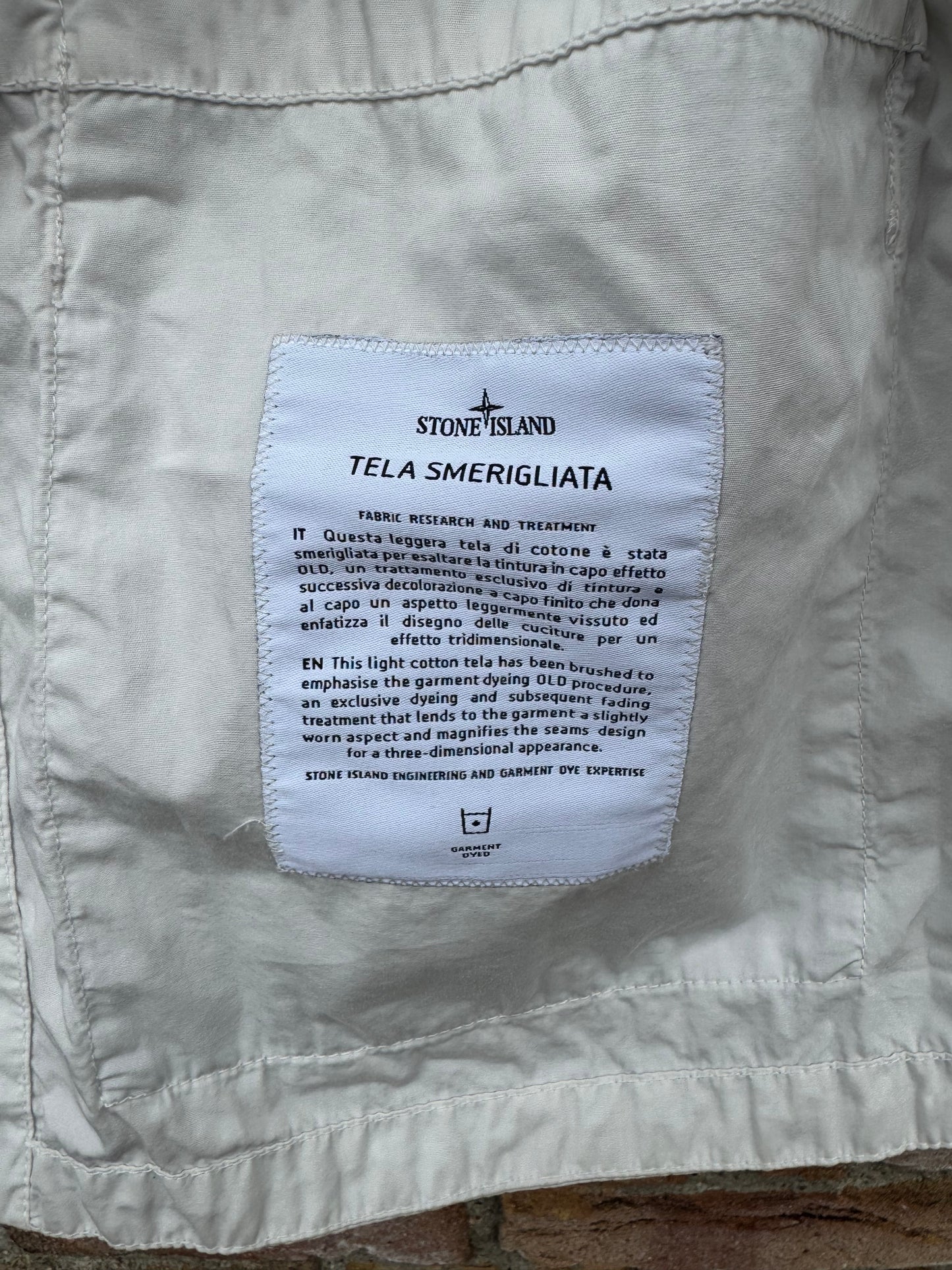 Stone Island Tela Smerigliata Jacket - M