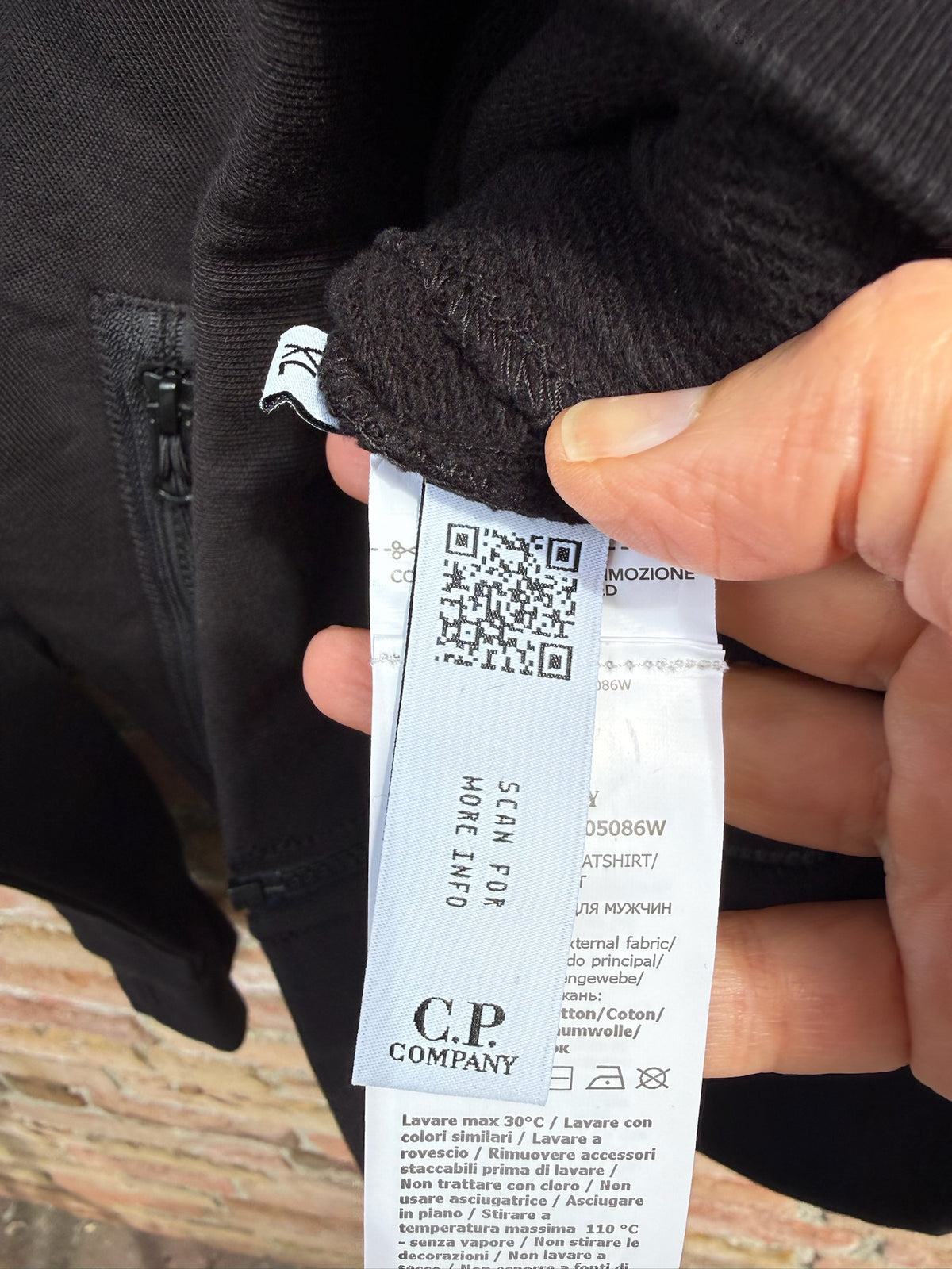 C.P. Company Zipped Goggle Hoodie - XL