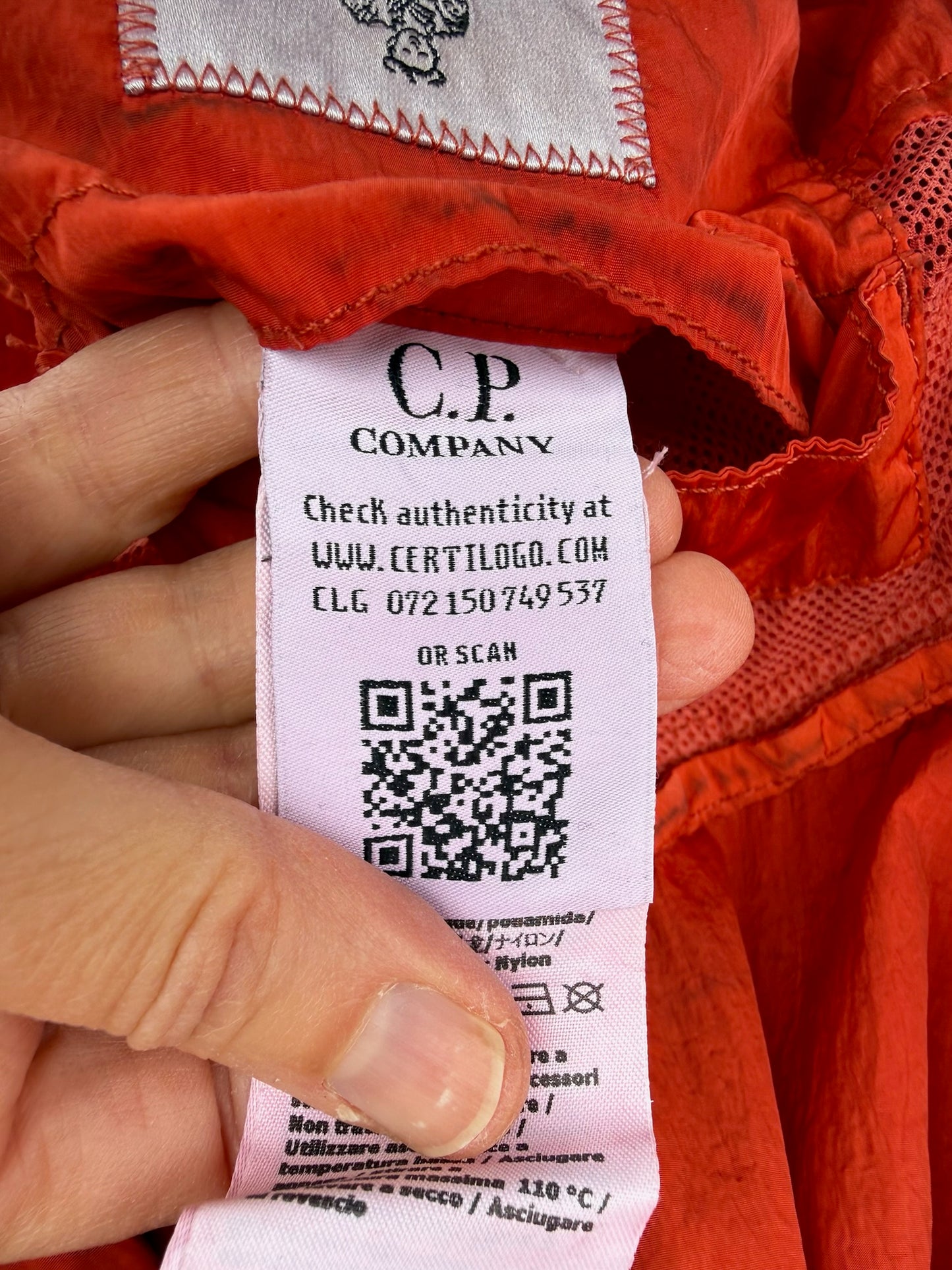 C.P. Company Chrome Goggle Jacket - L