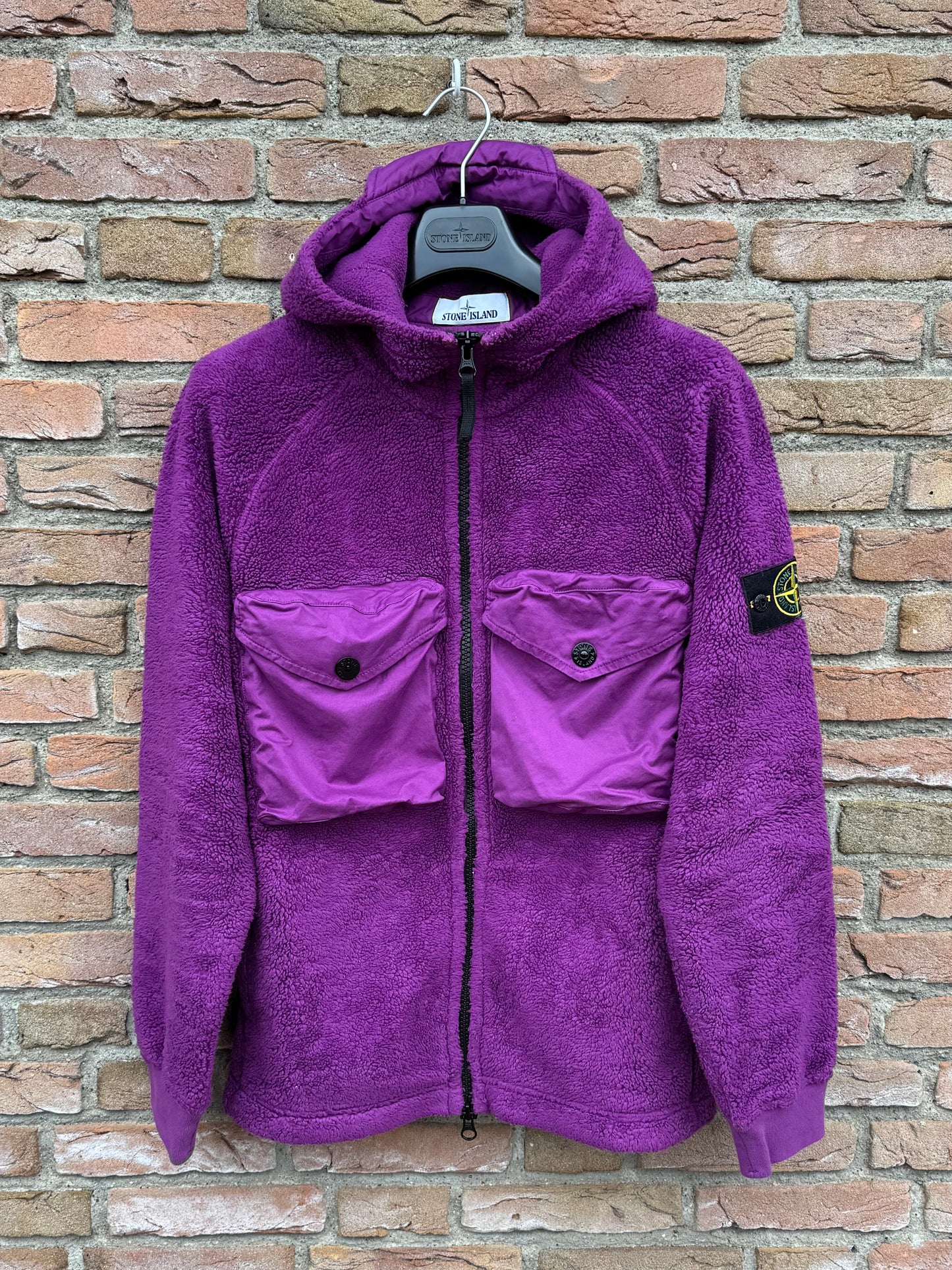 Stone Island Teddy Fleecejacke - M