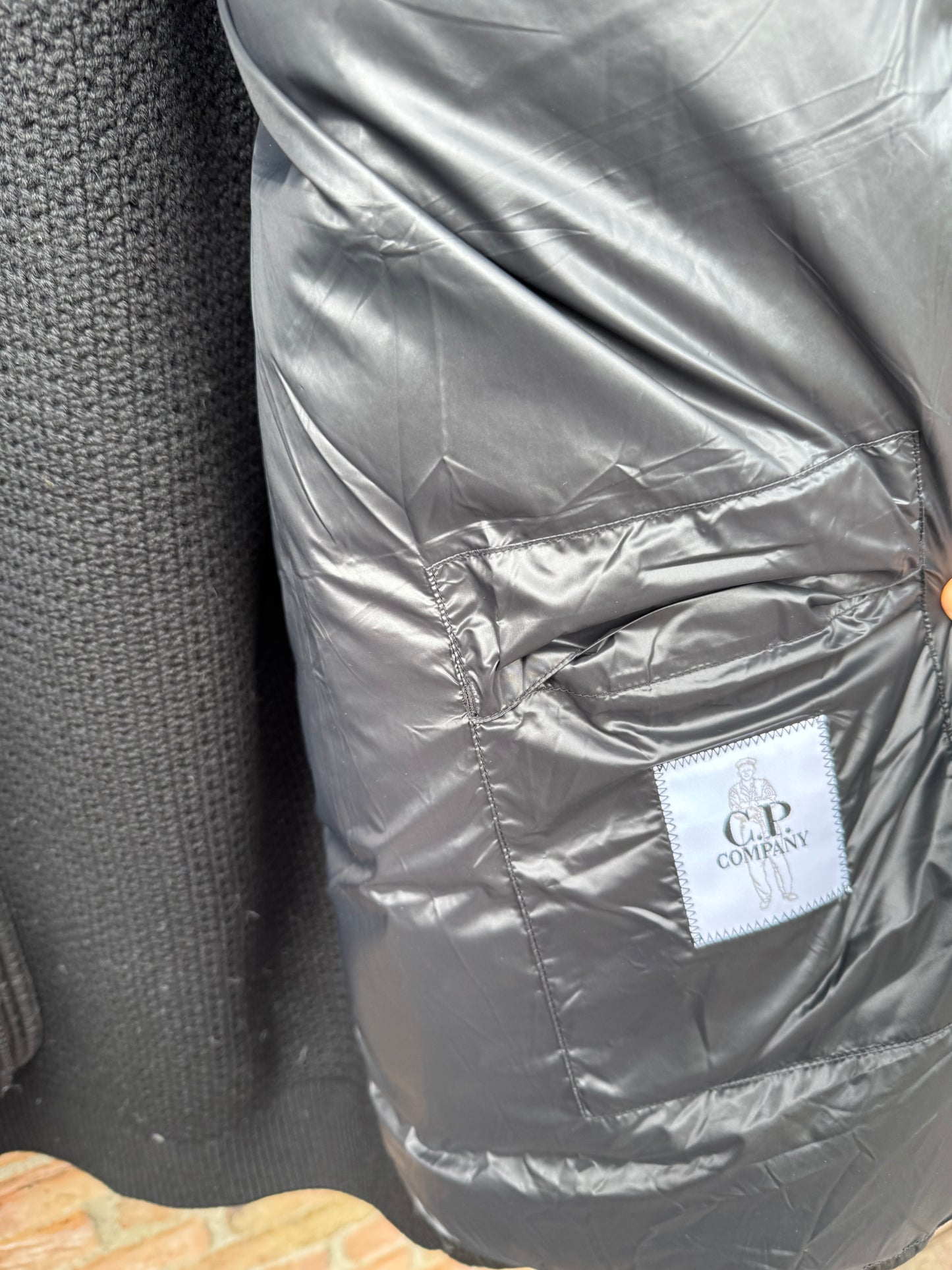 C.P. Company D.D. Shell Knit Down Jacket - XXL