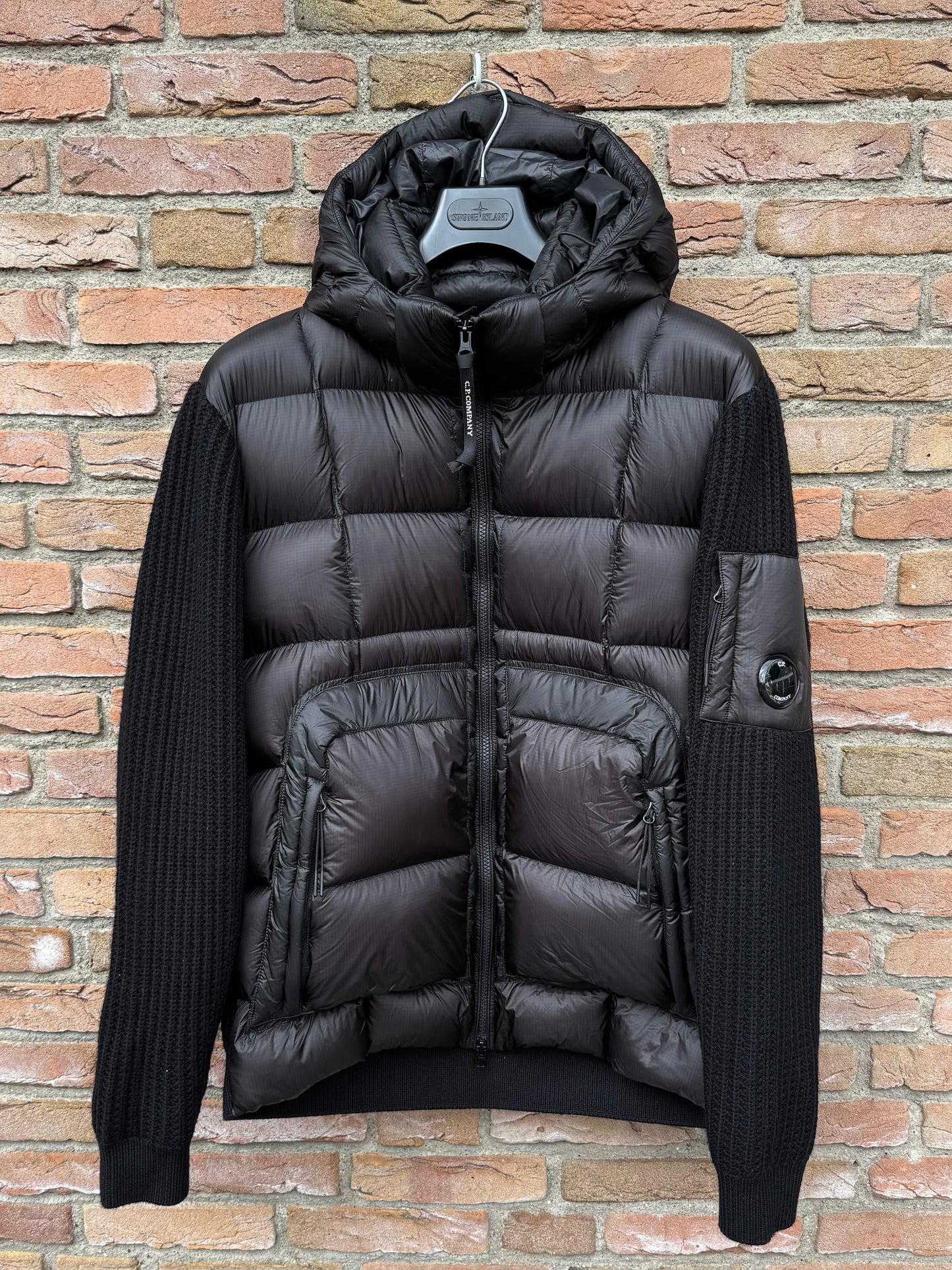 C.P. Company D.D. Shell Knit Down Jacket - XXL
