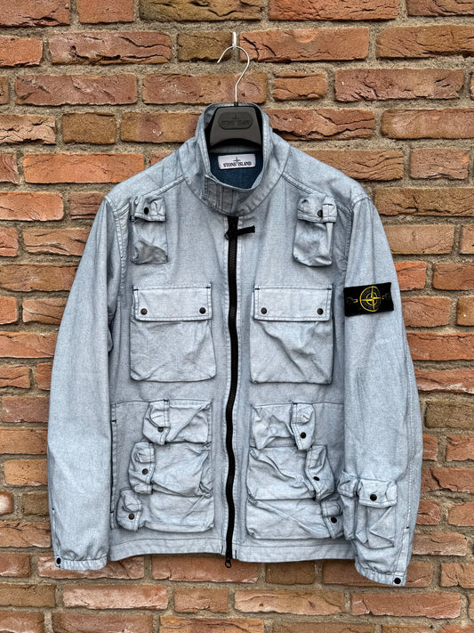 Stone Island Canvas Placcato Jacke - M