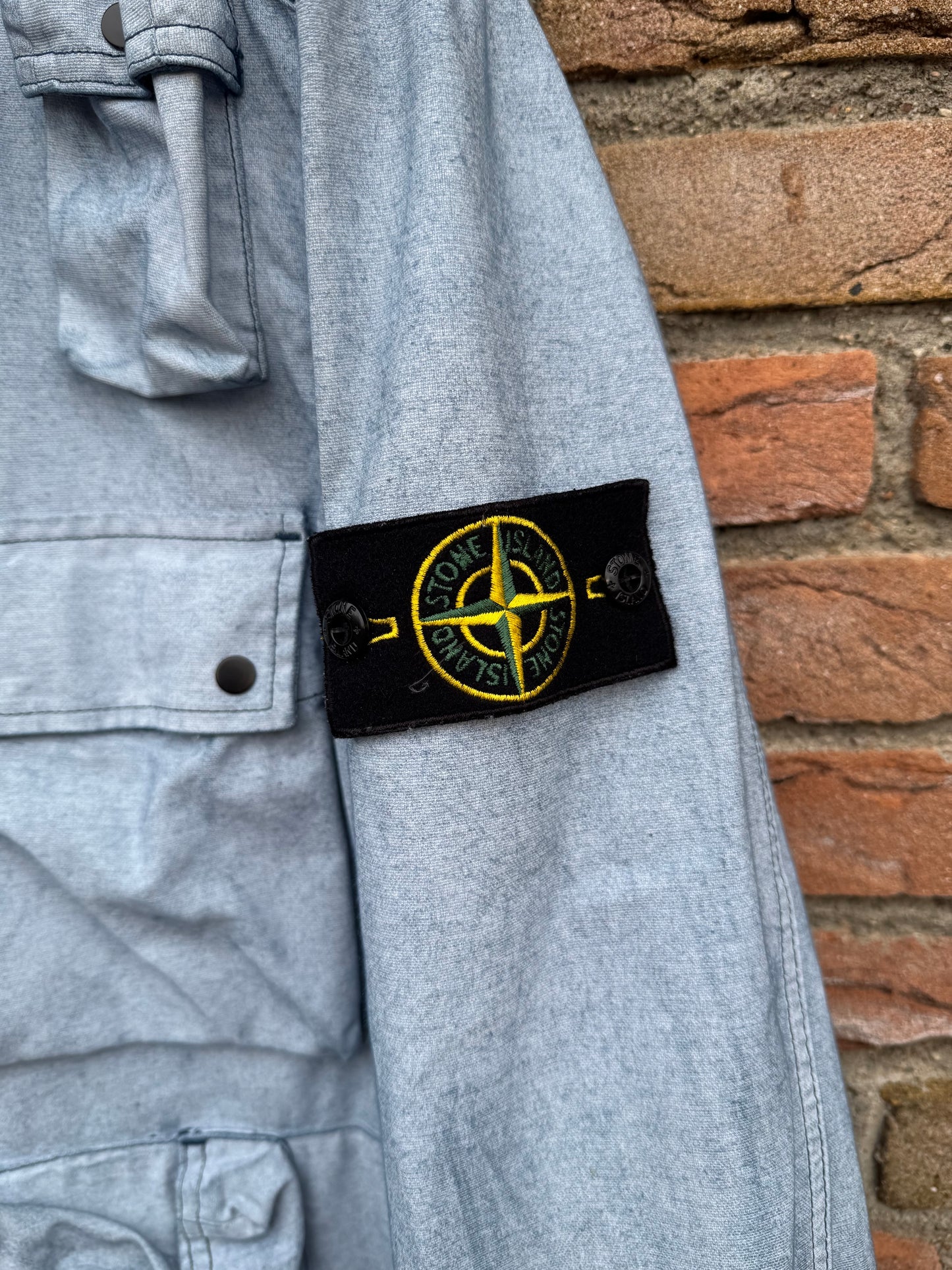 Stone Island Canvas Placcato Jacke - M