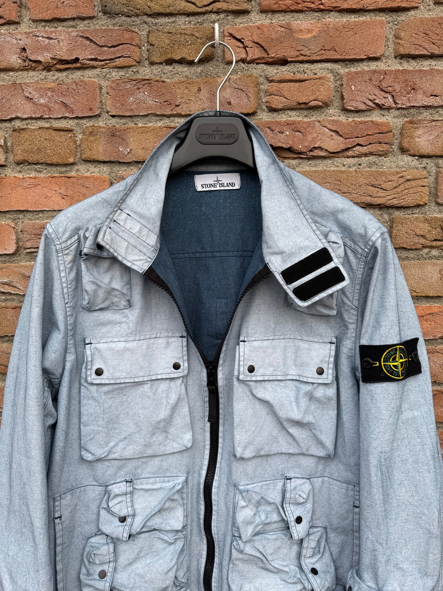 Stone Island Canvas Placcato Jacke - M